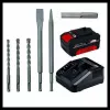 Martillo perforador Einhell HEROCCO Kit +5 SDS Plus
