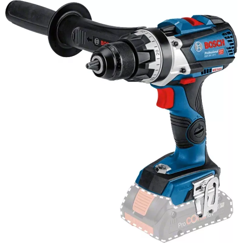 Bosch GSR 18V-110 C 2100 rpm sin llave 1,8 kg negro, azul