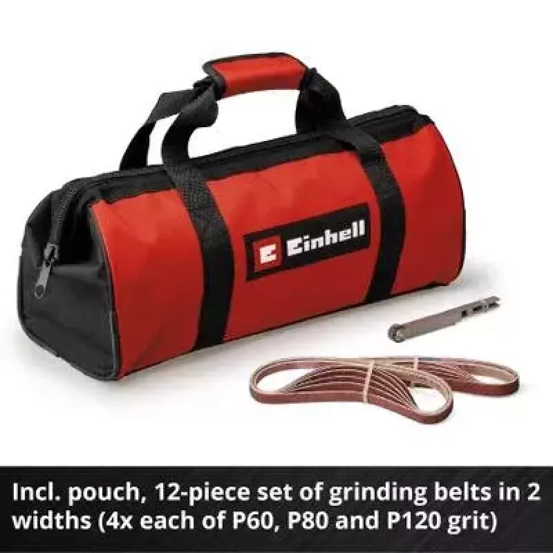 Einhell TE-BF 18 Li Solo lima de banda inalámbrica, 18 V (sin batería)
