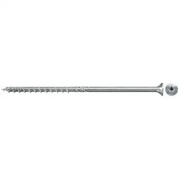 Tornillo para madera FISCHER PowerFast II 8,0 x 220 mm Cabeza avellanada TX galvanizado