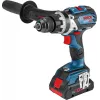 Bosch Professional GSB 18V-110 C taladro atornillador de percusión inalámbrico, 18 V, 2100 rpm, 2x ProCORE18V 4,0 Ah, cargador, L-BOXX, azul/negro
