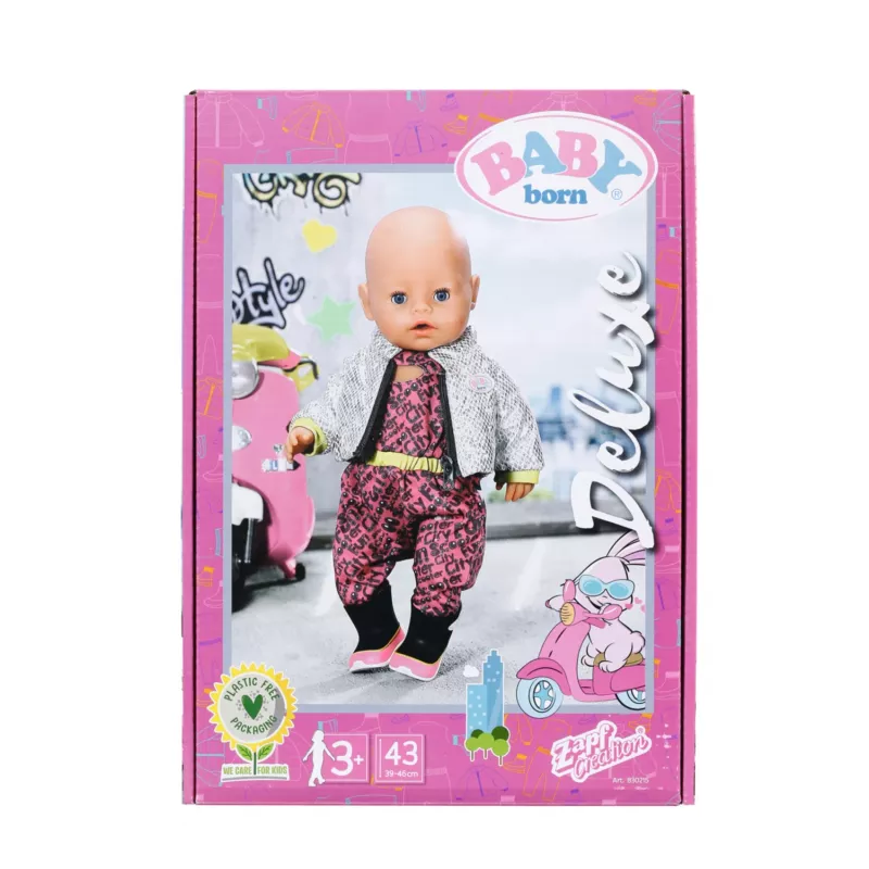 BABY born City Deluxe Scooter Combo patinete para muñecos