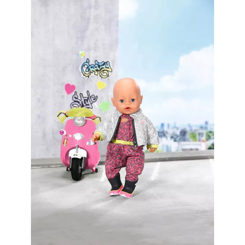 BABY born City Deluxe Scooter Combo patinete para muñecos