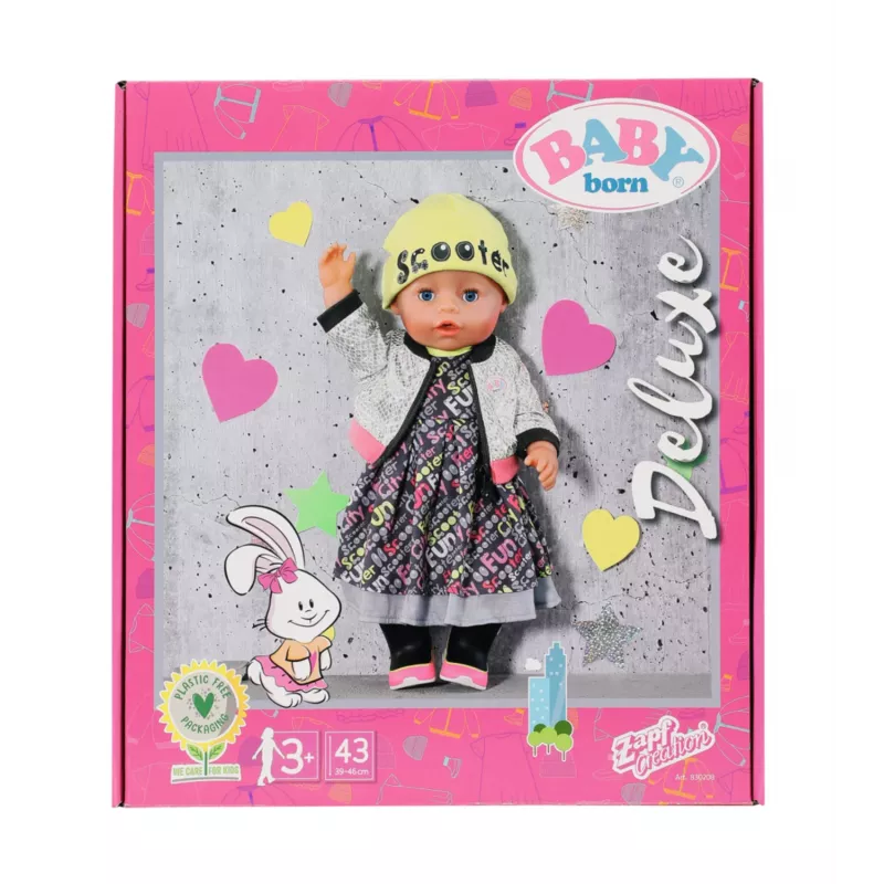 Conjunto de ropa para muñecos BABY born City Deluxe Style desde 3 años 180 g