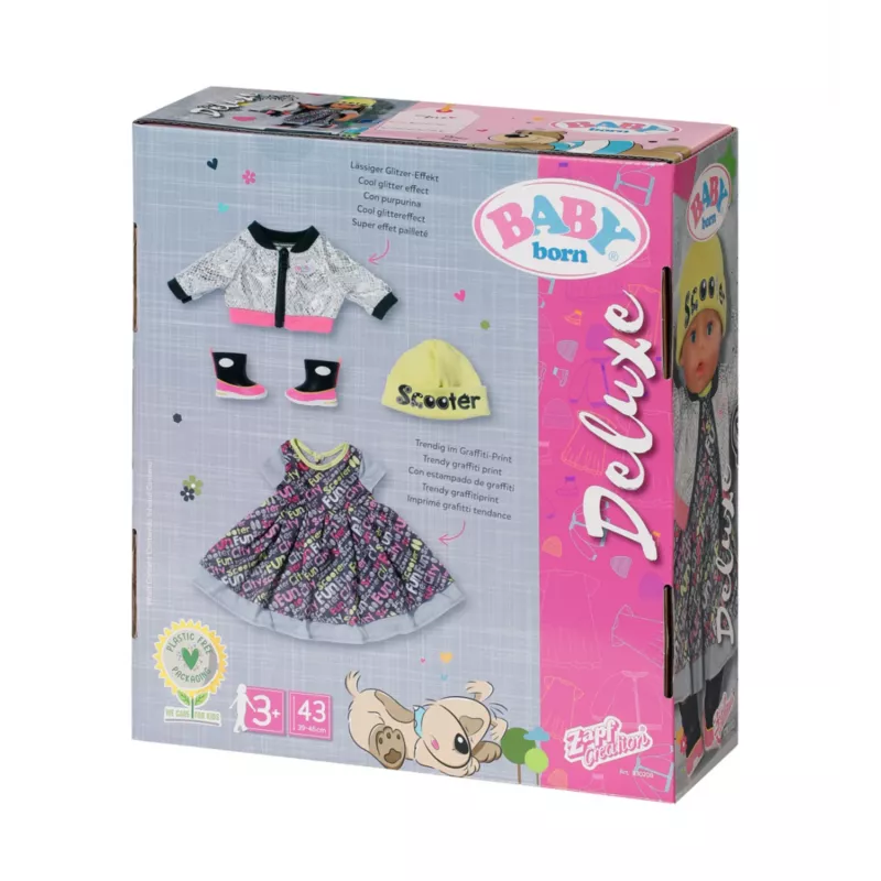 Conjunto de ropa para muñecos BABY born City Deluxe Style desde 3 años 180 g