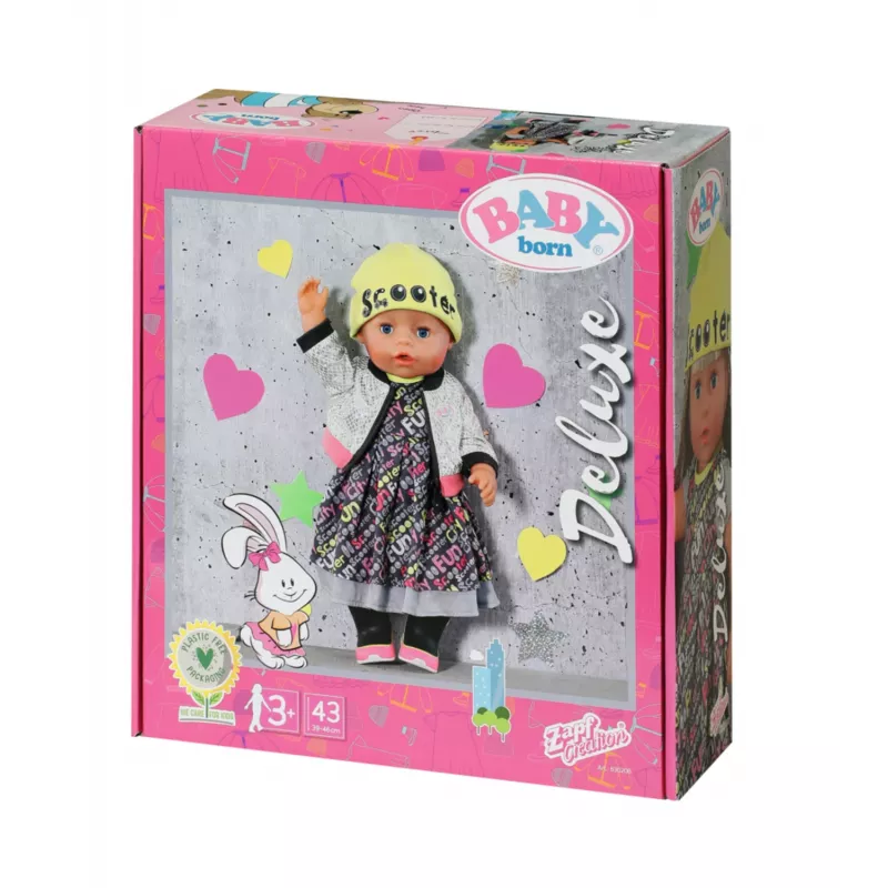 Conjunto de ropa para muñecos BABY born City Deluxe Style desde 3 años 180 g