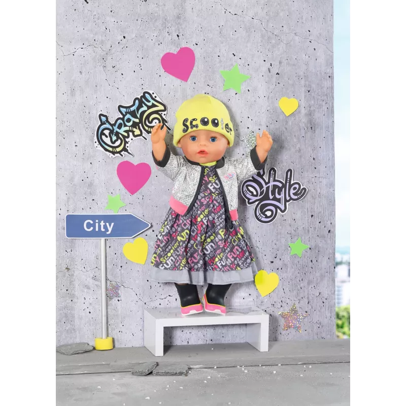 Conjunto de ropa para muñecos BABY born City Deluxe Style desde 3 años 180 g