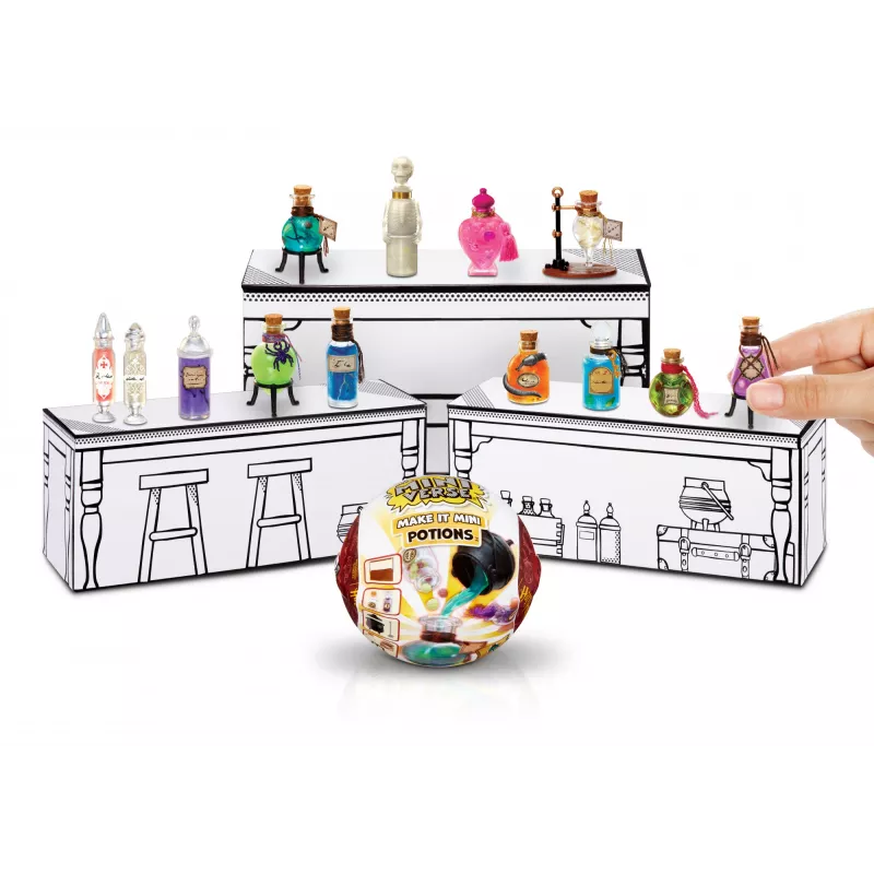 Miniverse - Harry Potter Make It Mini Potions, 8 años, multicolor, plástico, resina