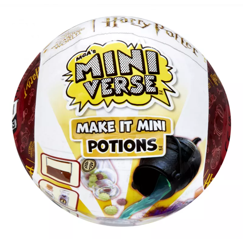 Miniverse - Harry Potter Make It Mini Potions, 8 años, multicolor, plástico, resina