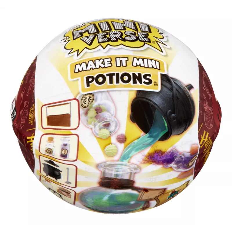 Miniverse - Harry Potter Make It Mini Potions, 8 años, multicolor, plástico, resina