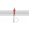 Set de ganchos roscados y tacos Fischer 564173 25 unidades plástico 8 mm