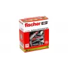 Set de ganchos roscados y tacos Fischer 564169 25 unidades plástico 8 mm