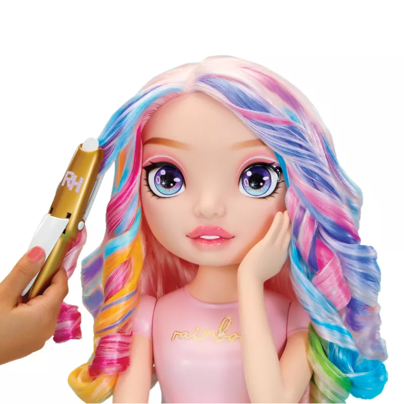 Rainbow High Set de juego cabeza de estilismo, cabeza de muñeca de maquillaje/peinado, femenino, 4 año(s), niño/niña, multicolor