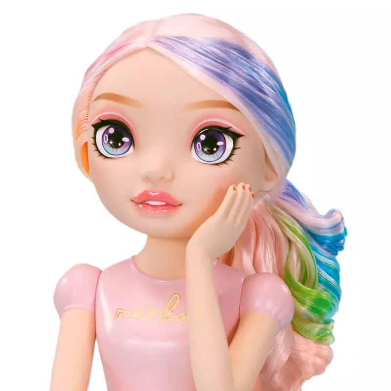 Rainbow High Set de juego cabeza de estilismo, cabeza de muñeca de maquillaje/peinado, femenino, 4 año(s), niño/niña, multicolor