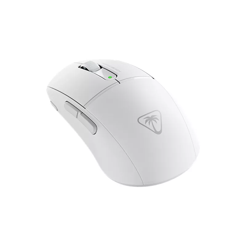 Turtle Beach Burst II Air White – ratón gaming inalámbrico 2.4GHz: 47g ultraligero, switches ópticos, sensor óptico 26K DPI, Bluetooth, batería 120h