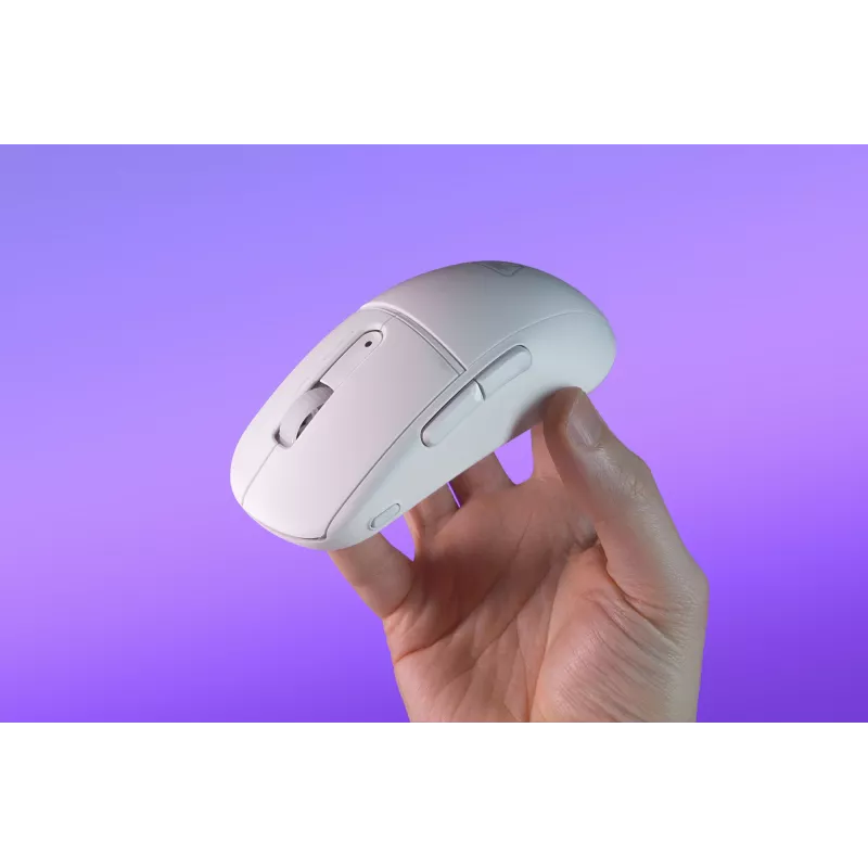 Turtle Beach Burst II Air White – ratón gaming inalámbrico 2.4GHz: 47g ultraligero, switches ópticos, sensor óptico 26K DPI, Bluetooth, batería 120h