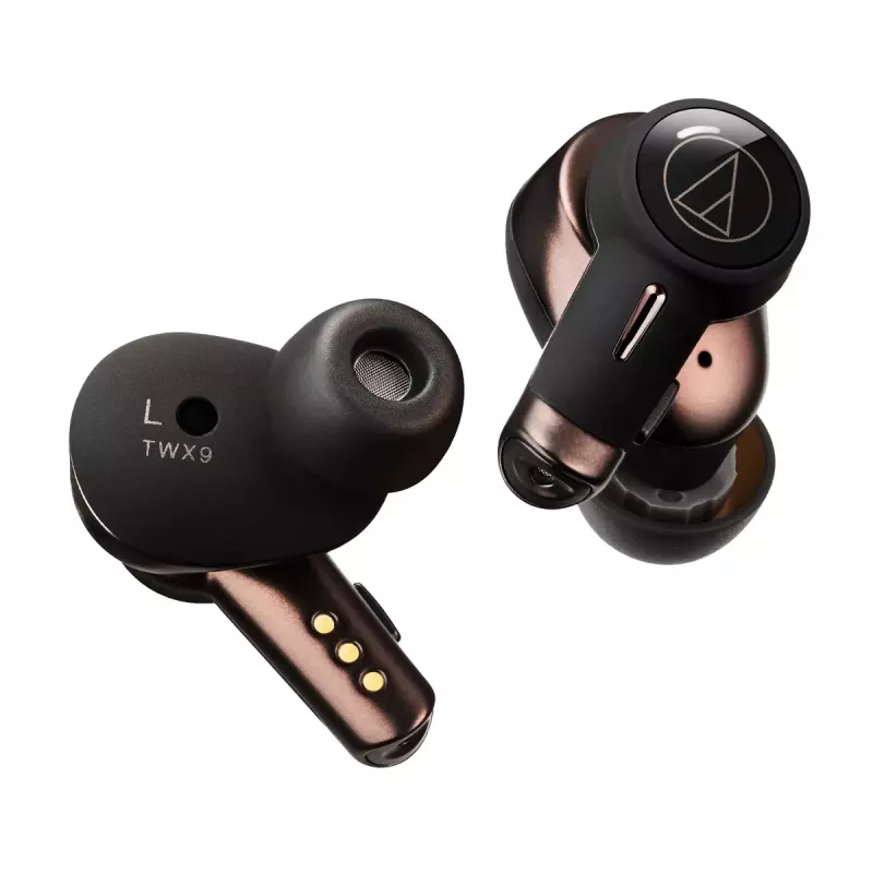 Audio-Technica ATH-TWX9 Auriculares — True Wireless In-ear TWS, 10–40000 Hz, Bluetooth, marrón