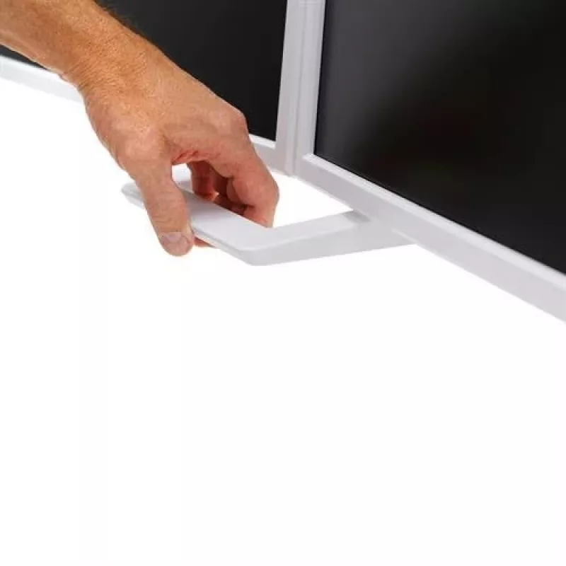 ERGOTRON Hx Desk Brazo doble para monitor blanco (45-476-216)
