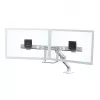 ERGOTRON Hx Desk Brazo doble para monitor blanco (45-476-216)