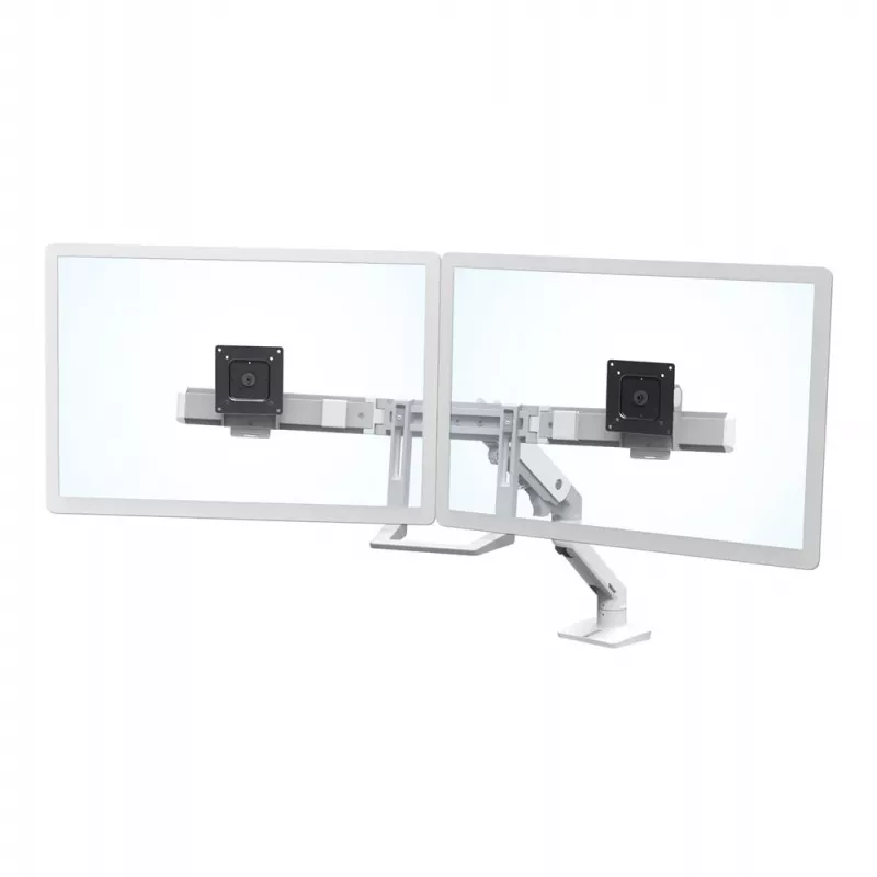 ERGOTRON Hx Desk Brazo doble para monitor blanco (45-476-216)
