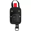 Cinturón portaherramientas b&w international con bolsas de herramientas modulares y bolsa de almacenamiento, negro