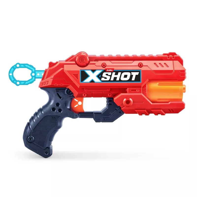 ZURU XSHOT Excel Reflex 6 lanzadardos con dardos