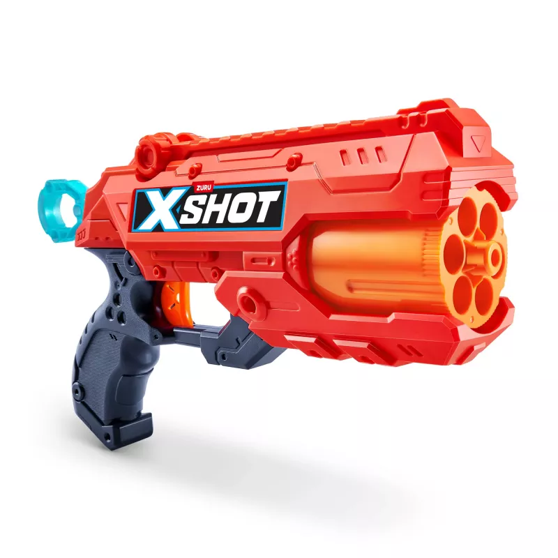 ZURU XSHOT Excel Reflex 6 lanzadardos con dardos