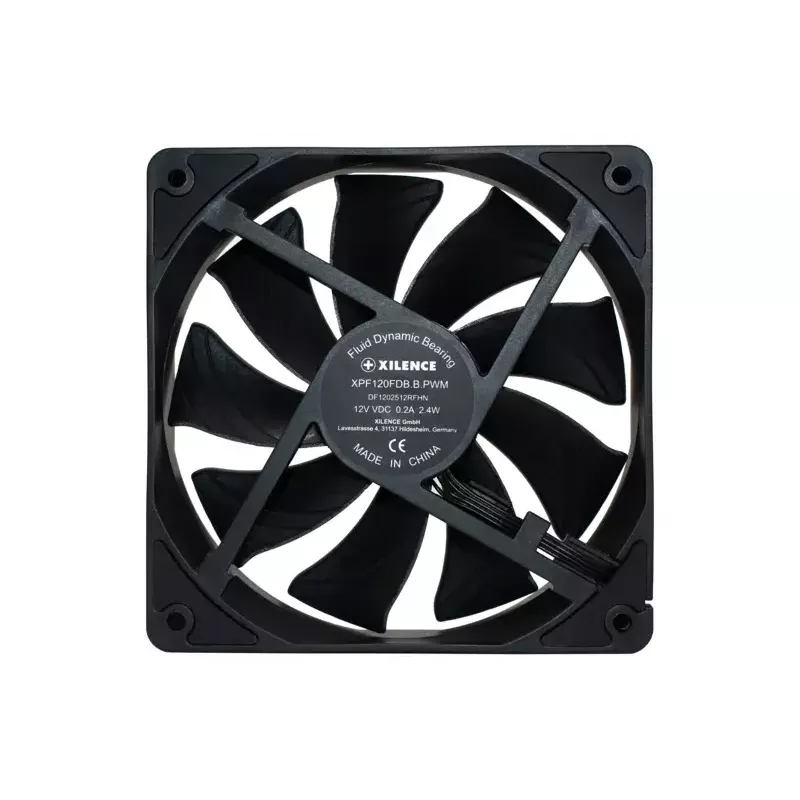Ventilador Xilence XPF120X.B.PWM 12 cm negro 500-1500 rpm rodamiento dinámico deslizante