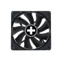 Ventilador Xilence XPF120X.B.PWM 12 cm negro 500-1500 rpm rodamiento dinámico deslizante