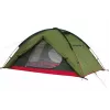 Tienda de campaña High Peak Woodpecker 3 — 3 personas, verde-rojo, modelo N0802