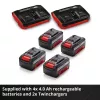 Cortacésped manual Einhell GP-CM 36/47 S Li BL batería 47 cm 700 m²