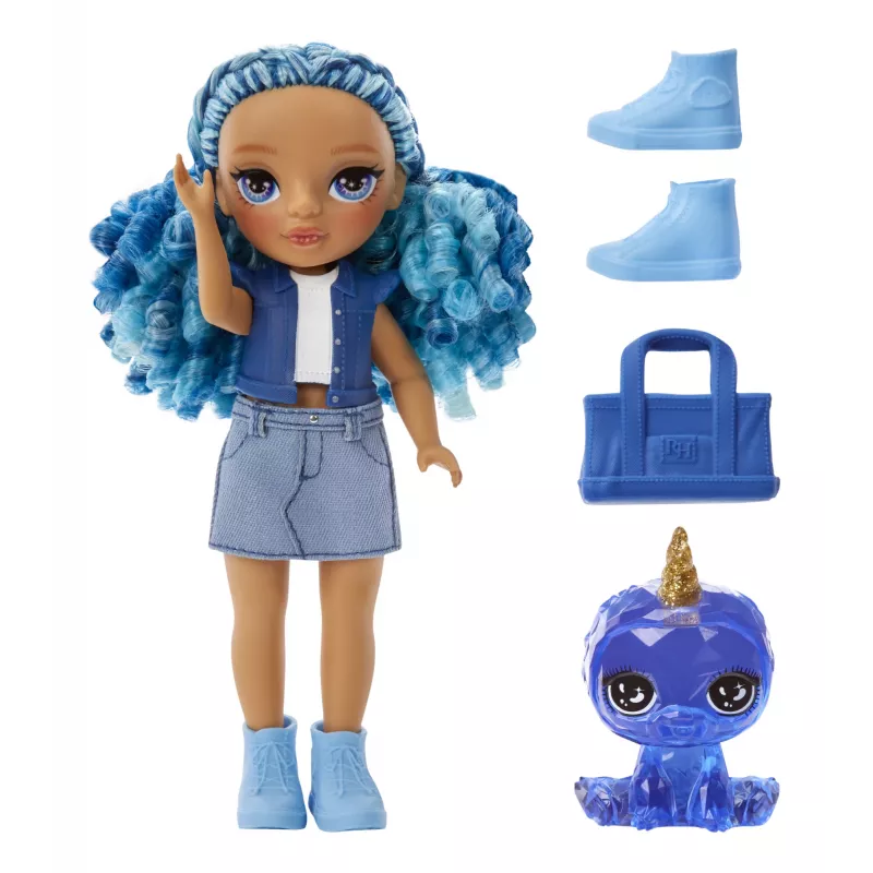 Muñecas Rainbow High Littles – Sapphire (azul), muñeca de moda, femenino, 4 año(s), niño/niña, multicolor