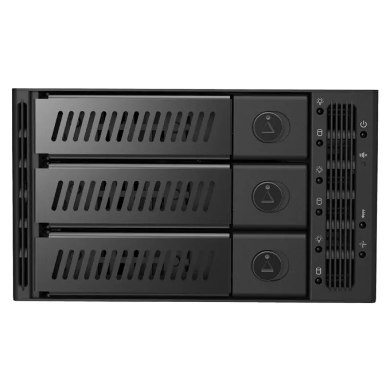 Chieftec CMR-2131SAS embellecedor de bahía de unidad negro