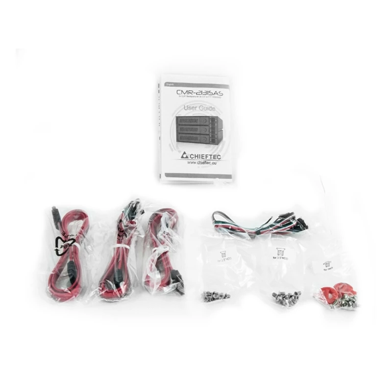 Chieftec CMR-2131SAS embellecedor de bahía de unidad negro