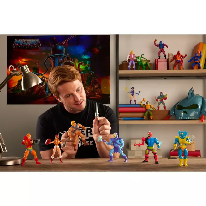 Figura de acción MATTEL Masters of the Universe Origins Clawful con diseño articulado