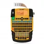 DYMO RHINO 4200 impresora de etiquetas industrial | teclado QWERTZ y teclas de acceso rápido que ahorran tiempo | impresora de etiquetas robusta para obras y trabajos de etiquetado exigentes
