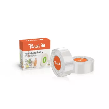Rollos de repuesto PEACH PE-110 transparente para Laber Printer PE102, consumibles compatibles
