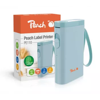 Peach PE110 impresora de etiquetas térmica directa 203 x 203 DPI 60 mm/s inalámbrica Bluetooth