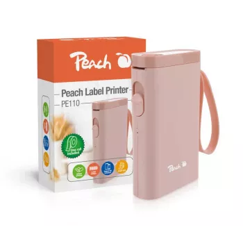 Peach PE110 impresora de etiquetas térmica directa 203 x 203 DPI 60 mm/s inalámbrica Bluetooth