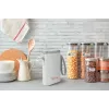 Peach PE110 impresora de etiquetas, impresión térmica directa, Bluetooth, batería integrada, blanca