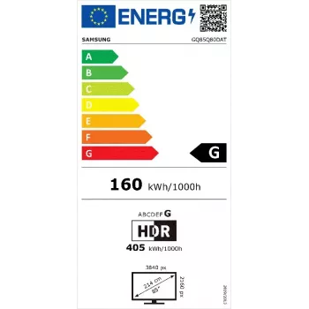 Samsung Q80D GQ85Q80DATXZG TV 2,16 m (85