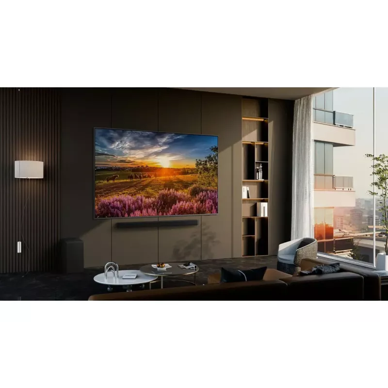 Samsung Q80D GQ85Q80DATXZG televisor QLED 2,16 m (85 pulgadas), 4K Ultra HD, Smart TV, Wi-Fi, plateado