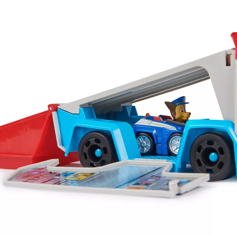 Set de vehículo Spin Master PAW Patrol Pup Squad Patroller Team Vehicle con coche Chase coleccionable, a partir de 3 años, plástico, multicolor