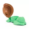 Kinetic Sand, Project Planet Turtle Beach con 397 g de arena de juego, herramientas y moldes, materiales sostenibles y respetuosos con el medio ambiente, juguete sensorial para niños
