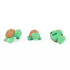 Kinetic Sand, Project Planet Turtle Beach con 397 g de arena de juego, herramientas y moldes, materiales sostenibles y respetuosos con el medio ambiente, juguete sensorial para niños