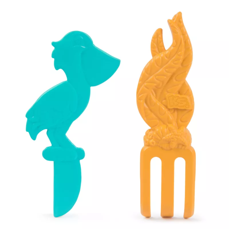 Kinetic Sand, Project Planet Turtle Beach con 397 g de arena de juego, herramientas y moldes, materiales sostenibles y respetuosos con el medio ambiente, juguete sensorial para niños