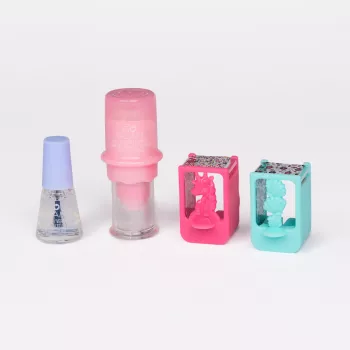 Cool Maker, set de recambio para el estudio de uñas GO GLAM, diseños de unicornio y sirena, 80 uñas para estilizar (el envase puede variar), juguete creativo y de manualidades para niños a partir de 7 años