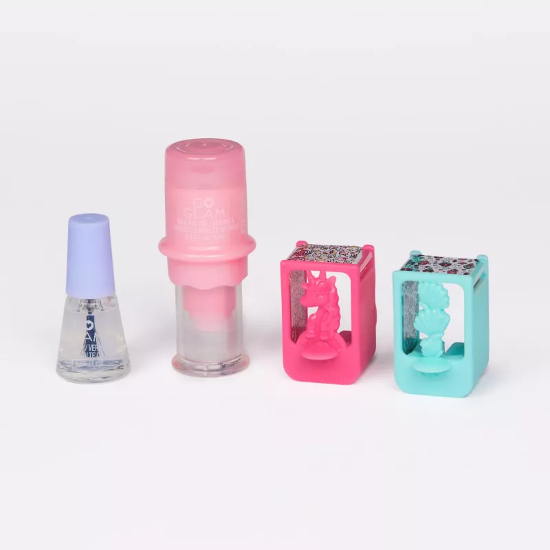 Cool Maker, set de recambio para el estudio de uñas GO GLAM, diseños de unicornio y sirena, 80 uñas para estilizar (el envase puede variar), juguete creativo y de manualidades para niños a partir de 7 años