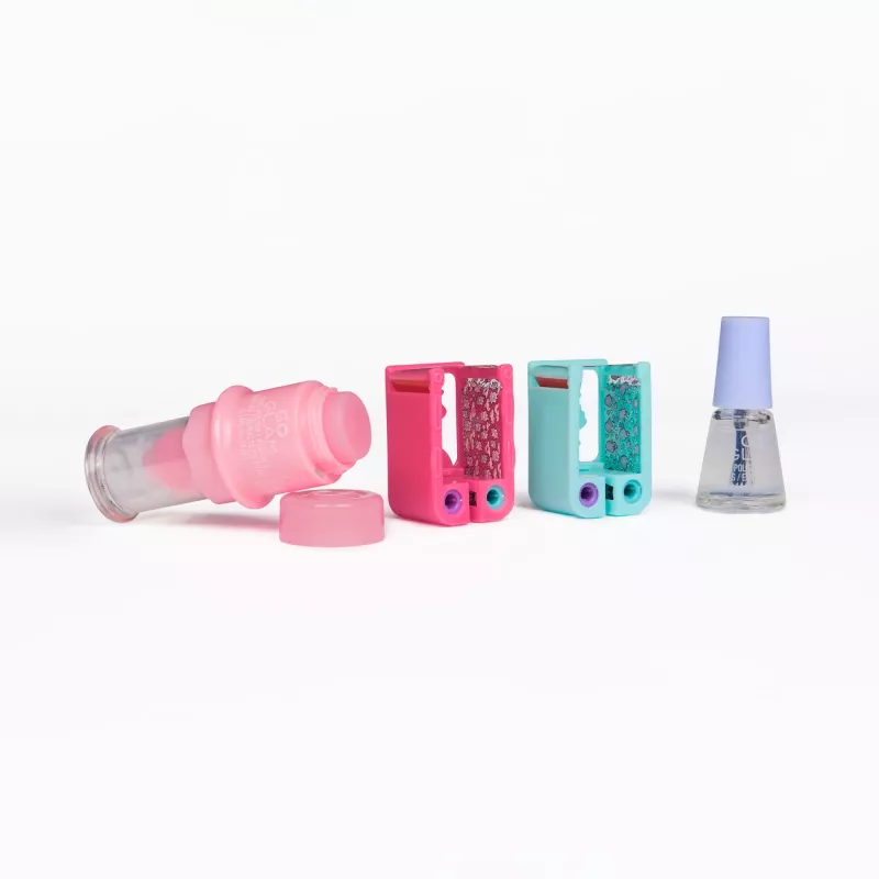 Cool Maker, set de recambio para el estudio de uñas GO GLAM, diseños de unicornio y sirena, 80 uñas para estilizar (el envase puede variar), juguete creativo y de manualidades para niños a partir de 7 años