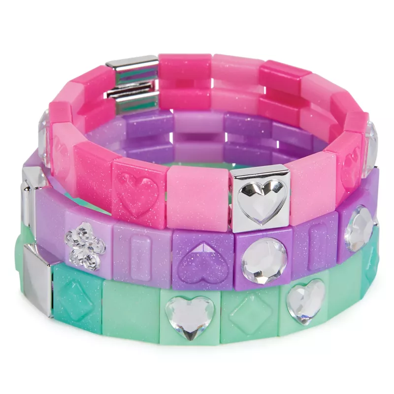 Cool Maker, pack de ampliación PopStyle, set de manualidades de pulseras, más de 50 piedras decorativas, rinde 3 uds. (el envase puede variar), set de joyería creativa, juguete infantil para niños a partir de 7 años